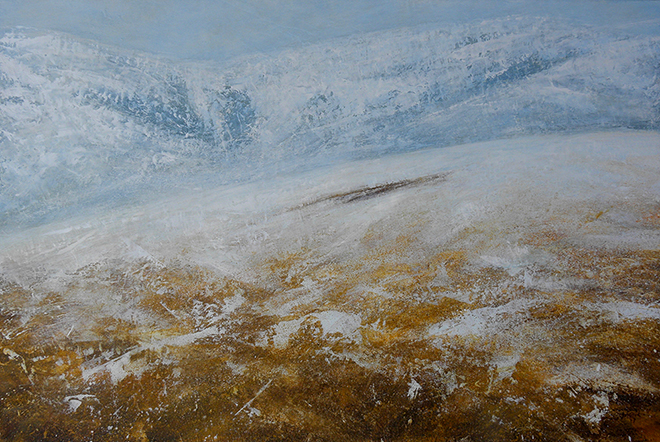 Paesaggio 2017 olio su tela cm 80x120